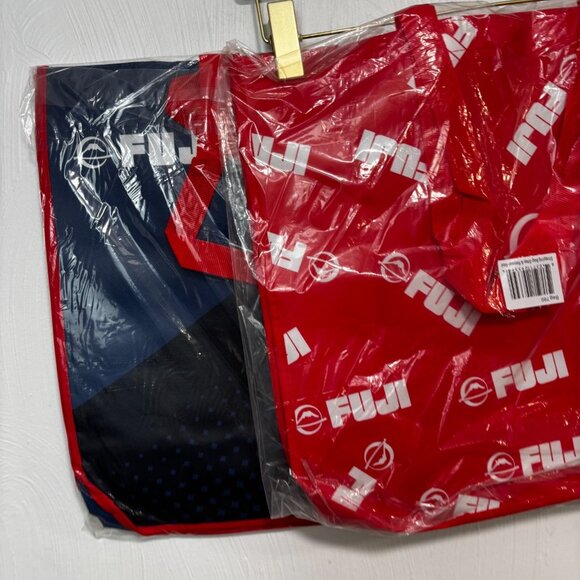 FUJI Kimonos Tote Bag Lot of 2 Red Navy BJJ Gear Shopping Bags New Sealed Set - Picture 5 of 7